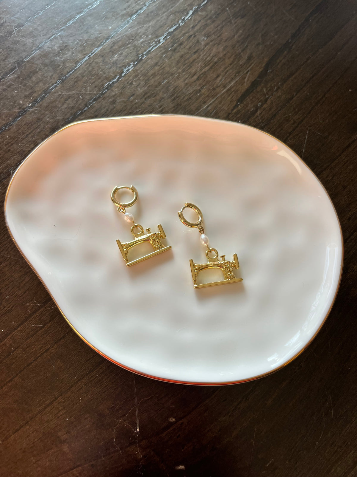 Sewing Machine Earrings